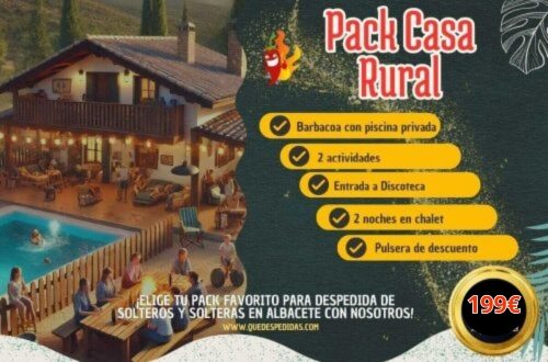 tu casa rural de despedida de soltero