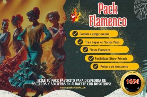 fiesta flamenca para despedidas en albacete